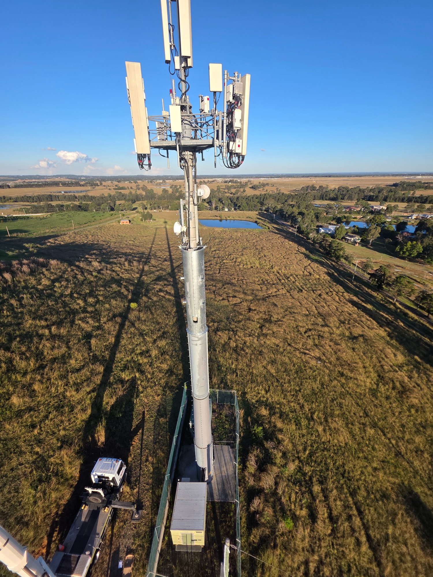 Monopole jacket strengthening